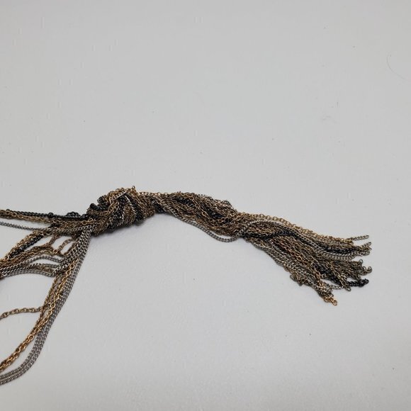 BCBG Generation Chain Mixed Metals Gold Tone Silve - Picture 2 of 8